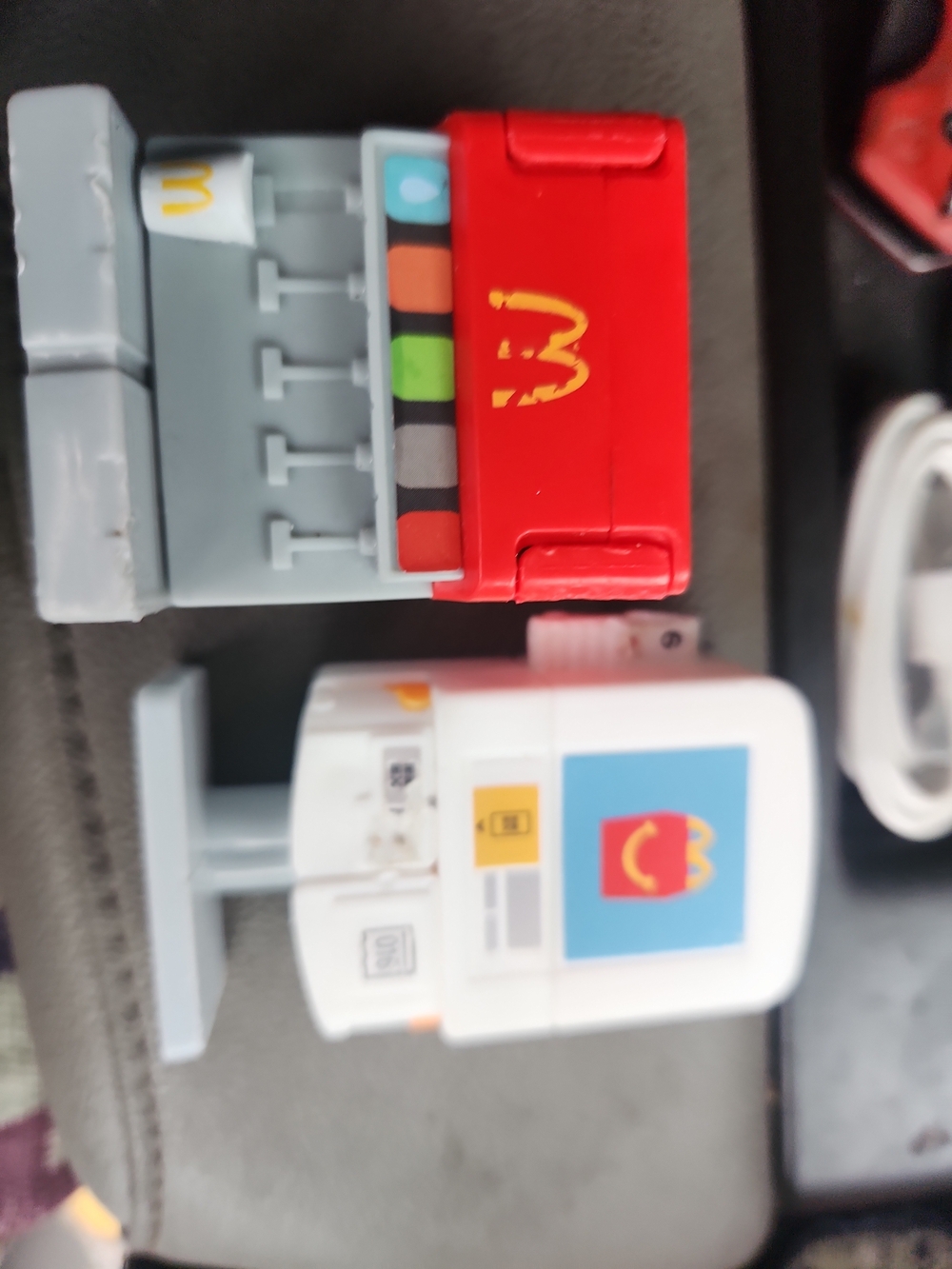Lil McDonald's Playset Fast Food Toy Set - Red & White